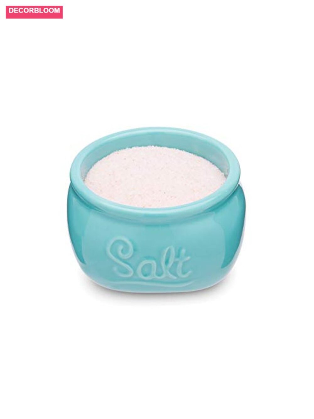 Mason Jar Salt Cellar Ceramic Kitchen Storage Jar with Lid - Picture 6 of 6
